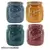 MCarr 16PC 5.1" Mason Tall Jar Set
