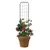Panacea 48" Rustic Woven Pot Trellis Rust