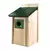 Woodlink Bluebird House With Green Metal Roof