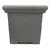 HC 24" Terrazzo Square Planter w/ Heavy Rim Black Granite Akro Mils