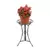 Deer Park Sunburst Round Plant Stand Black