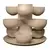 HC 8" Pixie Succulent Stacking Planter Artisan Taupe