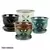 MCarr 6pc Four Petal Orchid Pot Mixed Asst