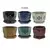 MCarr 12PC 5.3" Hexagon Orchid Pot Mixed Asst