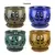 MCarr 8PC 6.5" Tulip Leaf Orchid Pot Mixed Asst