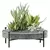 Panacea 16" Succulent Planter Tray Galvanized