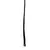 Primitive 36" Black Fabric Plant Hanger