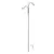 Panacea 5/8" Shepherds Hook 90" Double Offset Black