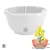 Apollo 12" Eezy Gro Hanging Basket White