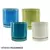 MCarr 12PC Cache Pot W/Sau Set Mixed Colors