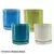 MCarr 18PC Cache Pot W/Sau Set Mixed Colors
