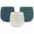 MCarr 8pc 7" Dimple Fat Bottom Planter Asst Mixed Colors