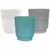 MCarr 8pc 7.1" Ribbed Planter Set Asst Colors