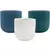 MCarr 8pc 7.2" Scraped Planter Set Asst Colors