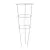 Panacea 42" Blue Tomato Cage 3 Leg 3 Ring