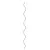 Panacea 60" Rustic Spiral Plant Support Rust