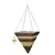 WSP 14" Brushwood & White Rattan Square Cone