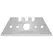 Trapezoid Blade No. 5233 (100 Per Box)