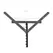 Crossarm - 36" V Style 1 Slot EA Side-3 Extra Notch At 4''-8'' And 16'' EA. Side