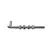 Hingle Bolt - 3/4" By 10"-Hot Dipped Galvanized W/2 Nuts And 2 Washers