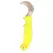 Grape Knife - Large Dimpled Yellow Handle - Smooth