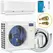 Mrcool DIY® 5th Gen E Star 12,000 BTU Single Zone Mini Split Complete System With 25ft. Line Set 115V