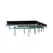 BOTANICARE SLIDE BENCH: 4FT WIDE x 14.5FT LONG x 20IN HIGH, TRILOCK