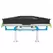 BOTANICARE SLIDE BENCH: 4FT WIDE x 15.5FT LONG x 20IN HIGH