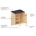 Garden Shed With Shelving System