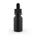 15ml Child Resistant Matte Black Tincture Bottles