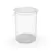 30 Dram Translucent Clear Child Resistant Pop-Top Bottles