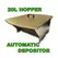 Hopper 20L with lid