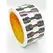 Silver Hologram Labels with Black Background , Dogbone Tamper Evident Stickers - SW Packaging