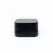 9cc Black SQUARE Glass Jar with Child Resistant Cap - 64 Jars/Tray - SW Packaging