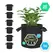7 gallon Fabric Pot / Grow bag with handles (x6 pack) - The Protector