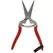 Harvest-Bunch Cutter, Straight Stainless Steel Serrated Blade