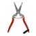 Harvest-Bunch Cutter, Curved Stainless Steel Serrated Blade