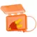 Easy-Fit Ear Plugs with Corded Nylon Neck String and Case, Box of 50 pairs