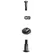 Center Bolt & Nut Set for QZ406 & QZ412