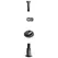 Center Bolt & Nut Set for QZ407 & QZ408