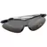 Curved Safety Glasses with UV Coating Blue Frame