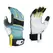 BGC Womens Performance Glove Small Blue/Teal/White/Yellow