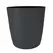 HC 12" Santa Fe Round Planter Black Sand