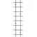 AGW UrbanGarden Medium Wall Mount Trellis Matte Black