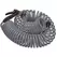 Orbit Hose Coil with Nozzle Gray