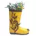 DDI Rainboot Planter Yellow