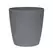 HC 12" Aria Round Planter Warm Gray