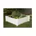 NuVue 4'x4'x15" Raised Premium White Garden Box