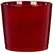 Scheurich 6.5" Dark Red 883/17 Planter