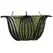 SuperMoss 12" Blackhammer Hanging Basket Leeds Square